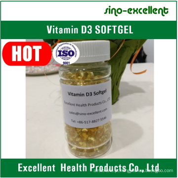 cápsula de cápsula mole de vitamina D3
